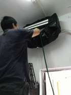 空調(diào)清洗中